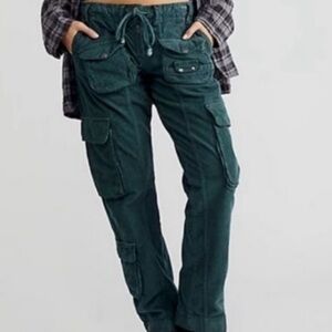 Free People Green Tahiti Cargo Pants - Sold Out Color/Style
